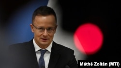 Szijjártó Péter magyar külgazdasági és külügyminiszter