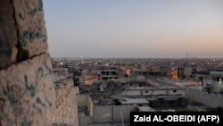 "ИМ" тобунун борбору болуп турган Мосул шаары. Сирия.