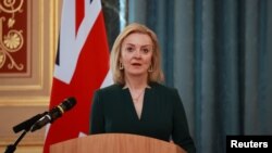 Sekretarja e Jashtme britanike, Liz Truss. Fotografi nga arkivi. 