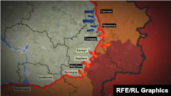 Лінія фронту на кінець 2022 року