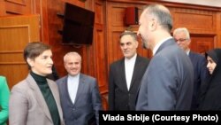 Ana Brnabić i Husein Amir Abdolahijan u Beogradu, 5. decembar 2022. 