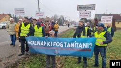 A Tudásmenet Mezőkövesd határában 2023. január 3-án