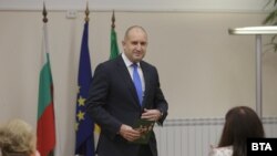 Претседателот на Бугарија Румен Радев