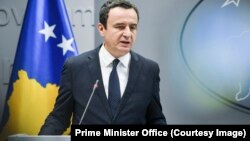 Kryeministri i Kosovës, Albin Kurti. Fotografi nga arkivi. 