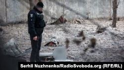 Уламки дронів, збитих у Києві 14 грудня