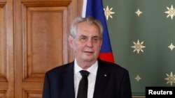 Президент Чехии Милош Земан.