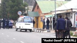 Один из участков милиции в городе Куляб