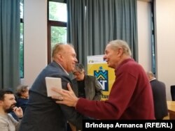 Întâlnire cordială între diplomatul Vasile Popovici și Thierry Wolton la Timișoara