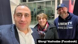 Георгий Вашадзе, Элене Хоштария и Зураб Джапаридзе