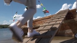 Довкола Хортиці – на «чайці» козаків (відео)