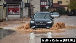 Naselja pod vodom u Sarajevu, vodostaji rijeka u porastu