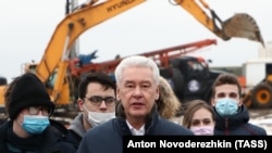 Градоначалникот на Москва, Сергеј Собјанин.