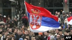 Pamje nga protesta në Beograd