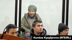 Акинай Бекмурзаева Биринчи май райондук сотунда. 27-январь, 2023-жыл.