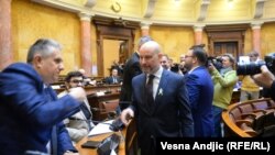 Vladimir Bilčik u poseti Skupštini Srbije, Beograd, 27. januar 2023.