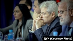 Kreu i Bashkimit Demokratik për Integrim, Ali Ahmeti, janar 2023.