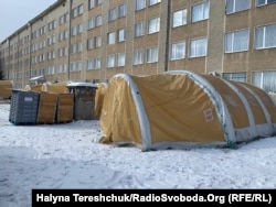 Мобільний госпіталь для COVID-19, Богородчани, Прикарпаття, 20 лютого 2021 року