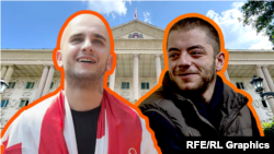 Тедо Абрамов и Давид Хомерики (коллаж)