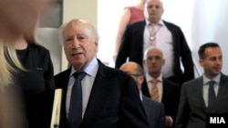 Посредникот на ОН во спорот за името Метју Нимиц, Скопје, 03.07.2017. 