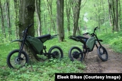 Украинские военные электровелосипеды Eleek Atom