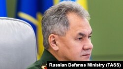 Russian Defense Minister Sergei Shoigu (file photo)