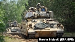 Američki vojnici u Poljskoj tokom vježbe Defender Europe, 2. jun 2020. 