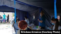 Caravana Medicală și Caravana Culturală într-un cartier timișorean