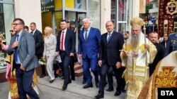Президентът Румен Радев се включи в тържествата в Пловдив.