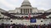 Washington, U.S. - Supporters of U.S. President Donald Trump gather in front of the U.S. Capitol Building 