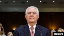 رکس تیلرسون، نامزد پیشنهادی دونالد ترامپ برای تصدی مقام وزارت امور خارجه آمریکا.