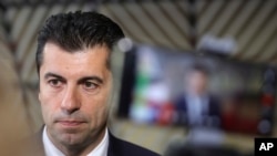 Kiril Petkov, Belgium EU Summit