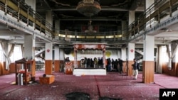 Кабулдагы диний азчылыктардын сыйынуу жайы. 