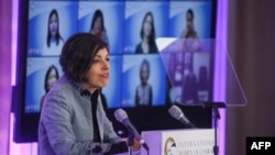  رینا امیری نمایندۀ ویژۀ ایالات متحده برای زنان ، دختران و حقوق بشر افغانستان