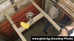 Кадамжайда табылган тоннел.