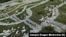 Partizansko groblje u Mostaru često je na meti vandala, jun 2022. 