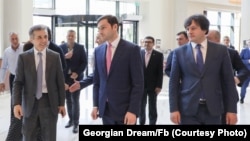 Бидзина Иванишвили, Торнике Рижвадзе и Ираклий Кобахидзе (2019 год)