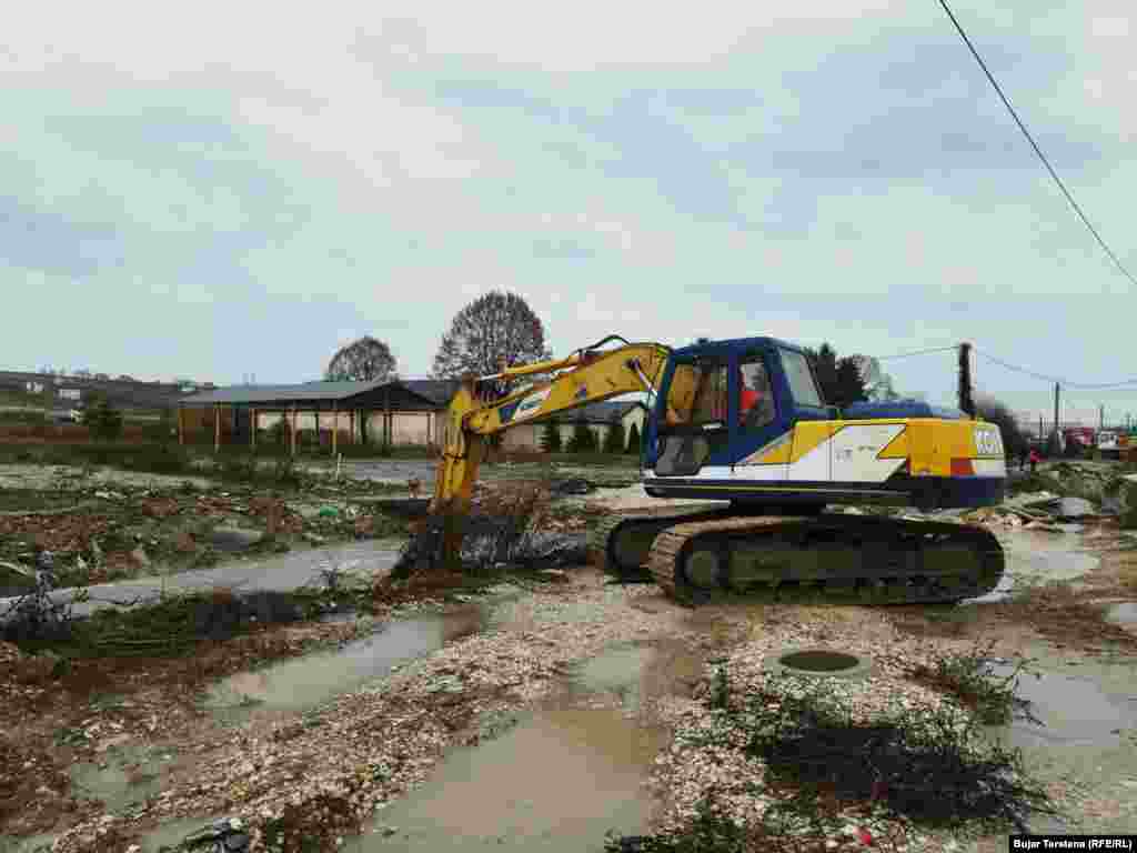 Poplava u Vučitrnu na Kosovu, 20. novembra 2022.