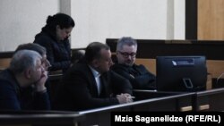 Ника Гварамия в зале суда