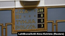 «За» проголосували 188 депутатів, вісім – «проти»