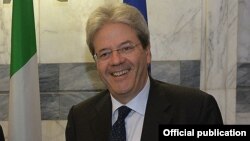 پائولو جنتیلونی، وزیر امور خارجه ایتالیا 