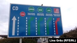 Refugiați ucraineni la punctul de trecere Leușeni