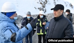 Тенгиз Бөлтүрүк жана Садыр Жапаров. 2-январь, 2021-жыл.