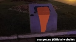 Залитий фарбою пам'ятник Небесній Сотні в Одесі