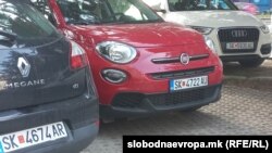 Targat e veturave në Maqedoninë e Veriut. Fotografi ilustruese. 