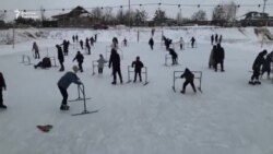 Токтогул: өспүрүмдөрдүн хоккей мелдеши