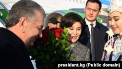 Шавкат Мирзияев с женой Зироат Мирзияевой.