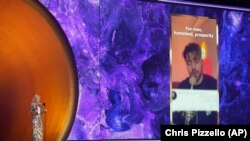 Prva dama SAD Džil Bajden objavila je da je Šervin Hadžipur osvojio Gremi za specijalne zasluge za društvene promene za pesmu „Baraie“