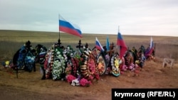 Могили російських військових на цвинтарі «Абдал-2» у Сімферополі, 31 січня 2023 року