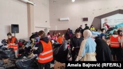 Skupljanje pomoći za Tursku i Siriju u Novom Pazaru