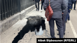 Орусия элчилигинин алды. 2023-жылдын 9-февралы.